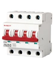 Модульный автоматический выключатель E.Next e.industrial.mcb.100.3N.C10 3р+N 10А C (i0190011)