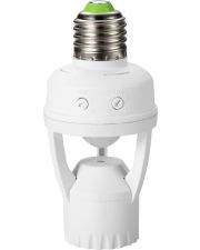 Інфрачервоний датчик руху E.Next e.sensor.pir.451.e27.white 360° Е27 білий (s061020)