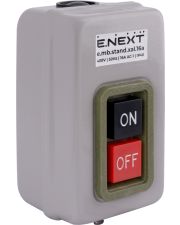 Металлический кнопочный пост E.Next e.mb.stand.xal.16a 16A On-Off (s006025)