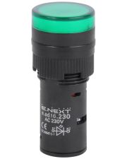 Сигнальная арматура E.Next e.ad16.230.green Ø16мм 230В АС зеленая (s009013)