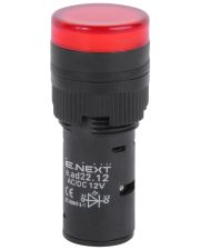 Сигнальная арматура E.Next e.ad22.12.red Ø22мм 12В АС/DC красная (s009019)