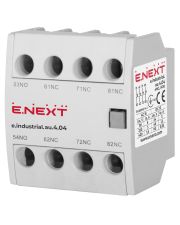 Додатковий контакт E.Next e.industrial.au.4.04 4NC (i0140009)