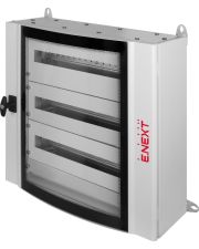Металлический корпус E.Next e.mbox.industrial.n.144.gl 144 модулей навесной IP55 (CPD6010520-1)