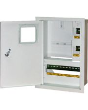 Металлический корпус E.Next e.mbox.stand.w.f1.16.z 16 модулей встроенный (s0100008)