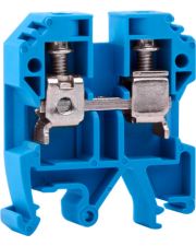 Наборная клеммная колодка E.Next e.tc.din.pro.10.blue на DIN-рейке синяя (p049020)