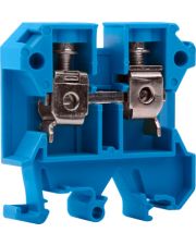 Наборная клеммная колодка E.Next e.tc.din.pro.16.blue на DIN-рейке синяя (p049021)