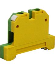 Набірна клемна колодка заземлення E.Next e.tc.z.din.pro.6 на DIN-рейку (p050003)