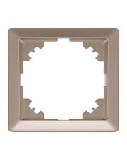 Рамка 1-местная E.Next e.lux.10024L.1.fr.nickel никель (ins0040047)