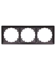 Рамка 3-местная E.Next e.lux.10064L.3.fr.anthracite антрацит (ins0040056)