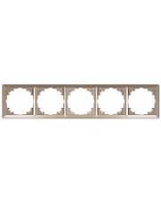Рамка 5-местная E.Next e.lux.10104L.5.fr.nickel никель (ins0040063)