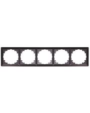 Рамка 5-местная E.Next e.lux.10104L.5.fr.anthracite антрацит (ins0040064)
