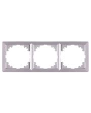 Рамка 3-местная E.Next e.lux.10064L.3.fr.aluminium алюминий (ins0040091)
