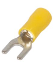 Вилочный наконечник E.Next e.terminal.stand.sv.1,25.5.yellow 0.5-1.5 кв.мм желтый (s2036009)