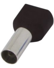 Ізольований наконечник E.Next e.terminal.stand.te.2.1.5.black 2x1,5 кв.мм чорний (s4037006)