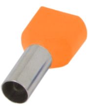 Ізольований наконечник E.Next e.terminal.stand.te.2.4.orange 2x4 кв.мм помаранчевий (s4037009)