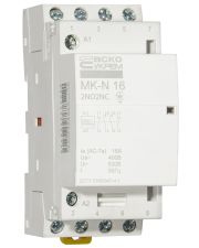 Модульний контактор Аско-Укрем MK-N 4P 16A 2NO+2NC (A0040030028)