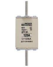 Запобіжник Аско-Укрем NH1 125A gG (A0050010029)