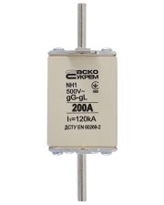 Запобіжник Аско-Укрем NH1 200A gG (A0050010031)