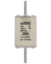 Запобіжник Аско-Укрем NH1 250A gG (A0050010032)