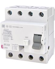 УЗО ETI EFI-P4 25/0,03eV A 10кА (2062632)