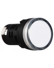 Сигнальная арматура Аско-Укрем AD22-22DS 220В DC белая (A0140030080)