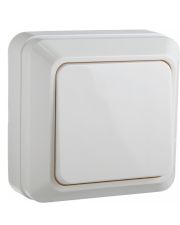 Одноклавишный выключатель Аско-Укрем Ct (BЗ10-1-0-Ct-W)
