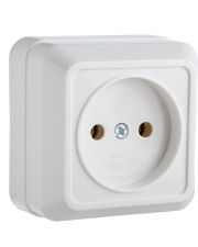 Розетка Аско-Укрем Ct белая (PЗ16-Ct-W)