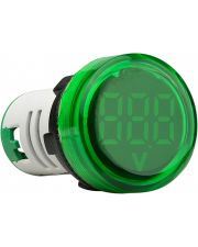 Цифровой измеритель напряжения Аско-Укрем ED16-22VD 30-500В АС зеленый (A0190010017)