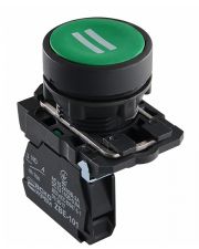 Кнопка "Старт" Аско-Укрем TB5-AA3361 зеленая (A0140010148)