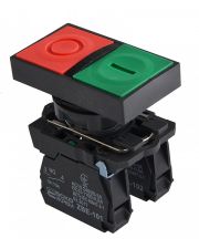 Двойная кнопка Аско-Укрем TB5-AL8325 IP40 «Старт/Стоп» (A0140010169)
