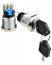 Металева кнопка Аско-Укрем TY 19C-K11/3 2NO+2NC (A0140010214)