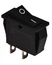 Переключатель Аско-Укрем KCD3-111 B/B (0-I) с самовозвратом черный (A0140040026)