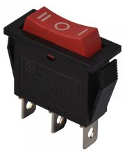 Перемикач Аско-Укрем KCD3-103 R/B (I-0-II) червоний (A0140040032)
