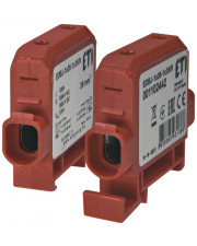 Ввідна силова клема ETI EDBJ-1x35-1x35/R 125A 1000В AC/1500В DC червона (1102442)