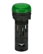 Сигнальна лампа LED ETI ECLI-16-024C-G 24В AC/DC Ø16мм зелена матова (4771601)