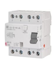 УЗО ETI EFI-P4 3P+N 63/0,1 NL A 10кА (2061823)