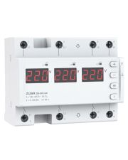 Реле контроля фаз ZUBR D6-50 red 50А (230В/380В)