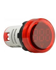 Вольтметр TNSy AD22V 60-500В АC красный (TNSy5503354)