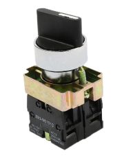 Переключатель TNSy XB2-BD33 1NO+1NO «I-0-II» (TNSy5500257)