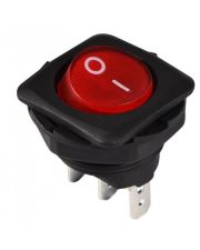 Переключатель TNSy KCD1-7-101N R/B с подсветкой красный (TNSy5500735)
