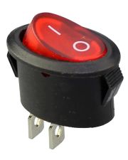 Переключатель TNSy KCD1-9-101 R/B овальный красный (TNSy5500757)