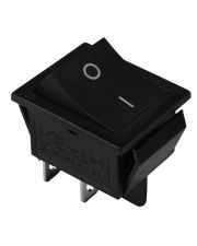 Переключатель TNSy KCD2-201 B/B черный (TNSy5500765)