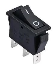 Переключатель TNSy KCD3-102 B/B черный (TNSy5500830)