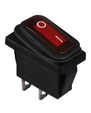 Переключатель TNSy KCD3-101WN R/B с подсветкой IP54 красный (TNSy5500847)