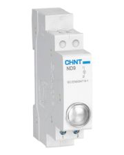 Модульный индикатор Chint ND9-1/W AC/DC230В белый (594128)