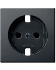 Центральная плата розетки SCHUKO антрацит  Merten, Schneider Electric