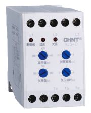 Реле контроля фаз Chint XJ3-D AC380V мультирежимна індикація (284003)
