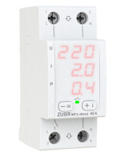 Реле напруги ZUBR MF2-40 red