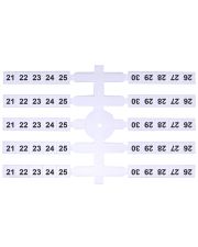 Маркировочная табличка ETI EO3 21-30 200шт (3901756)