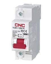 Автоматический выключатель CNC YCB1-125 1Р 80А 6кА D (Б00030101)